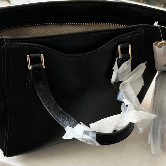 MICHAEL KORS Black Leather Women's Handbag BRAND NEW - Picture 4 of 6